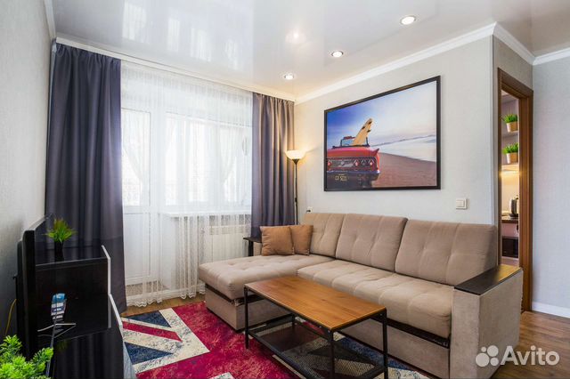 

2-к. квартира, 45 м², 2 кровати