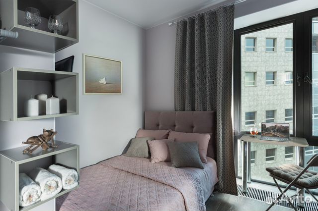 

Квартира-студия, 16 м², 1 кровать