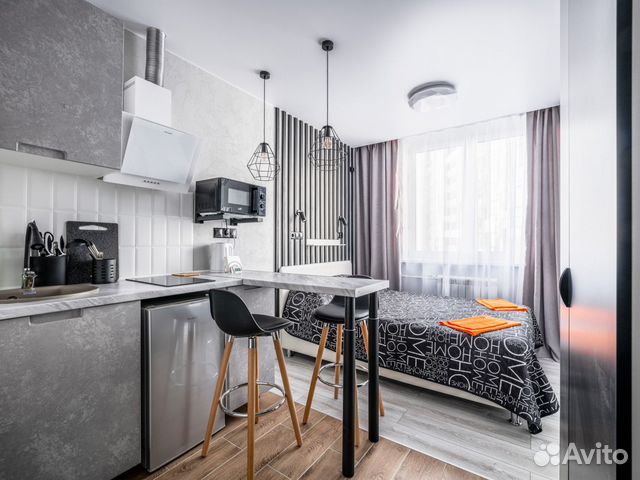 

Квартира-студия, 15 м², 1 кровать