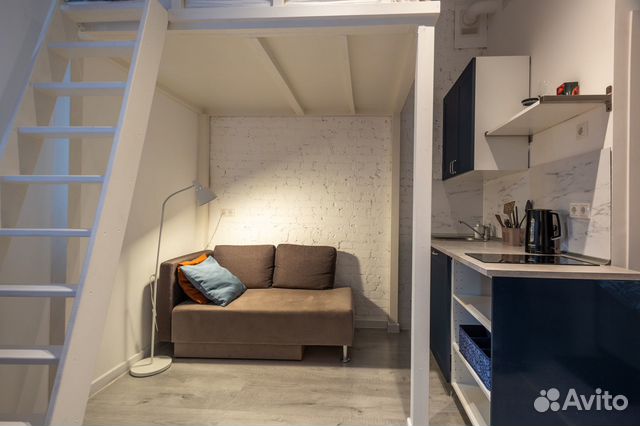 

Квартира-студия, 20 м², 2 кровати