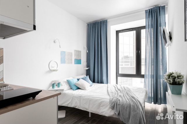 

Квартира-студия, 13 м², 1 кровать