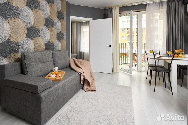 

1-к. квартира, 39 м², 3 кровати