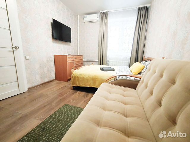 

1-к. квартира, 37 м², 2 кровати