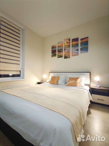 

Квартира-студия, 30 м², 1 кровать