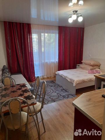 

Квартира-студия, 24 м², 2 кровати