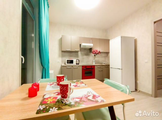 

1-к. квартира, 39 м², 2 кровати