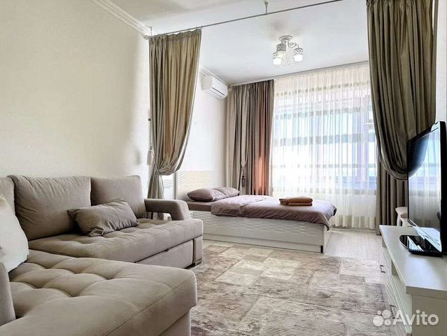 

1-к. квартира, 45 м², 3 кровати