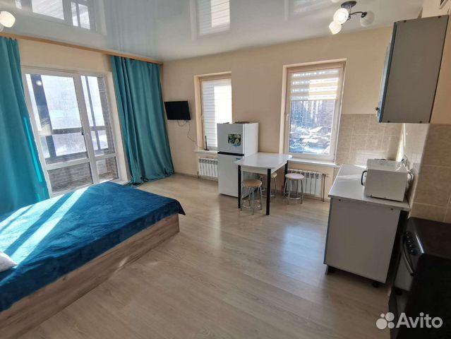 

Квартира-студия, 40 м², 2 кровати