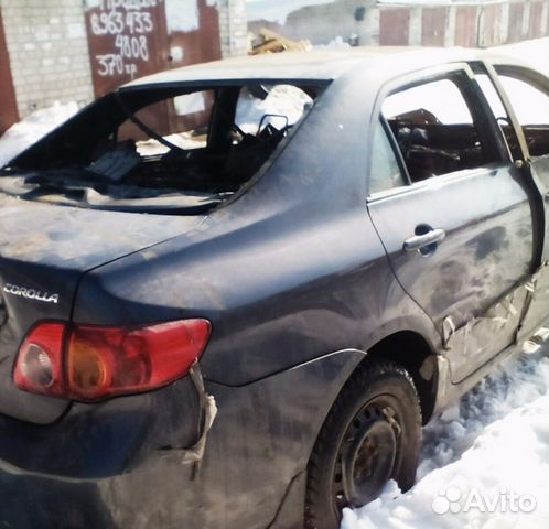 Лонжерон передний левый правый Toyota corolla 150
