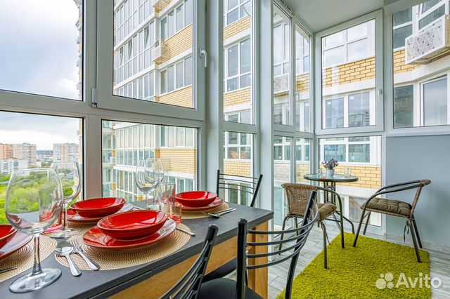 

1-к. квартира, 53 м², 2 кровати