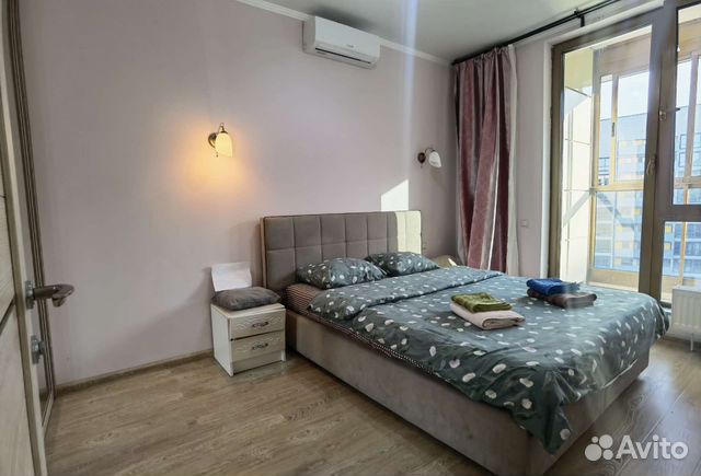 

2-к. квартира, 44 м², 2 кровати