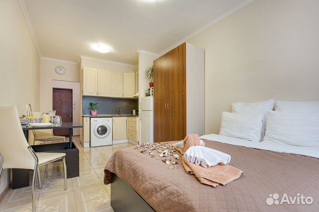 

Квартира-студия, 25,2 м², 2 кровати