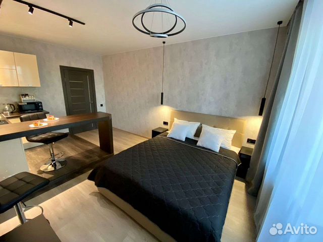 

Квартира-студия, 27 м², 1 кровать