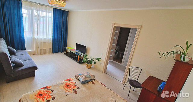 

1-к. квартира, 42 м², 2 кровати