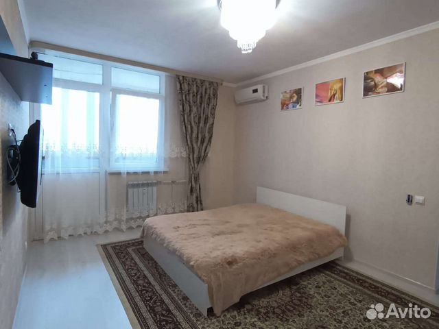 

1-к. квартира, 44 м², 2 кровати