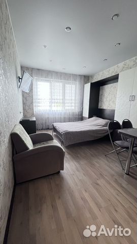 

Квартира-студия, 27 м², 2 кровати