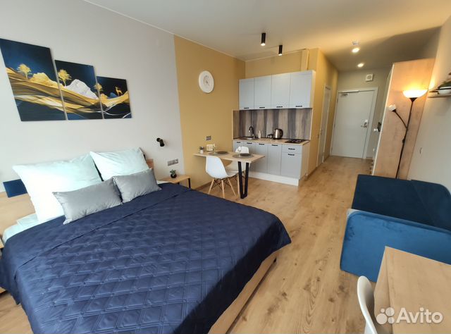 

Квартира-студия, 26 м², 2 кровати