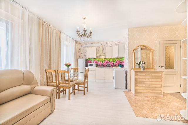 

Квартира-студия, 34 м², 2 кровати