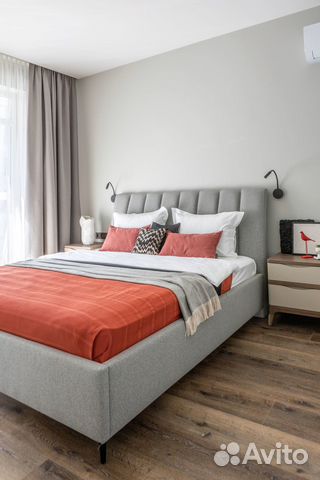 

1-к. квартира, 50 м², 2 кровати