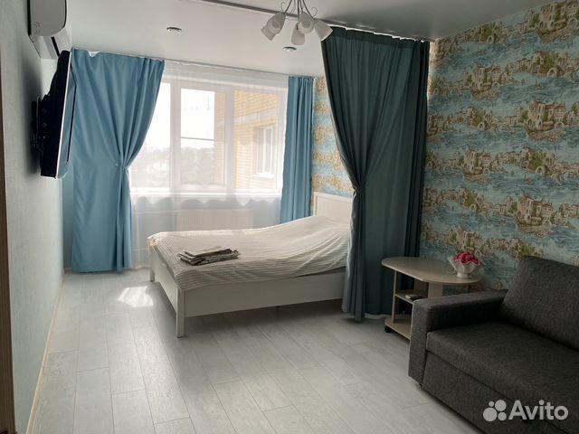 

1-к. квартира, 42 м², 2 кровати