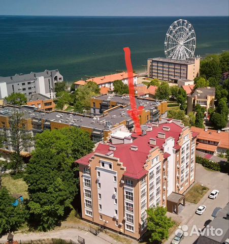

1-к. квартира, 35 м², 2 кровати