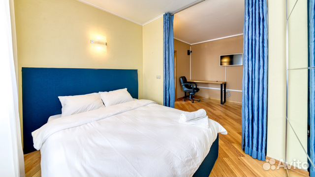 

2-к. квартира, 45 м², 2 кровати