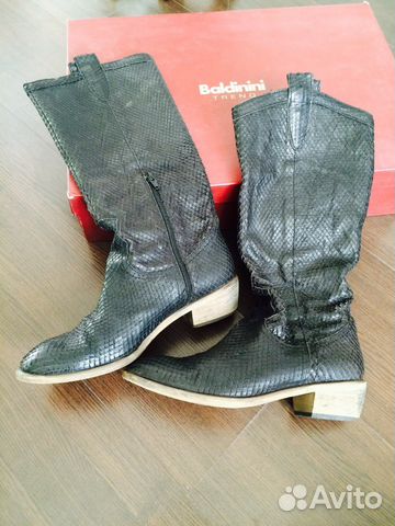 Сапоги из натур кожи Baldinini Сапоги из натур кожи Baldinini