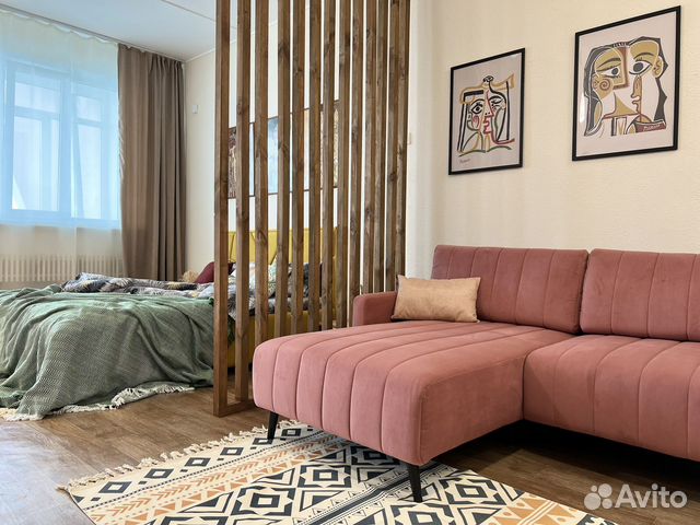 

Квартира-студия, 55 м², 2 кровати