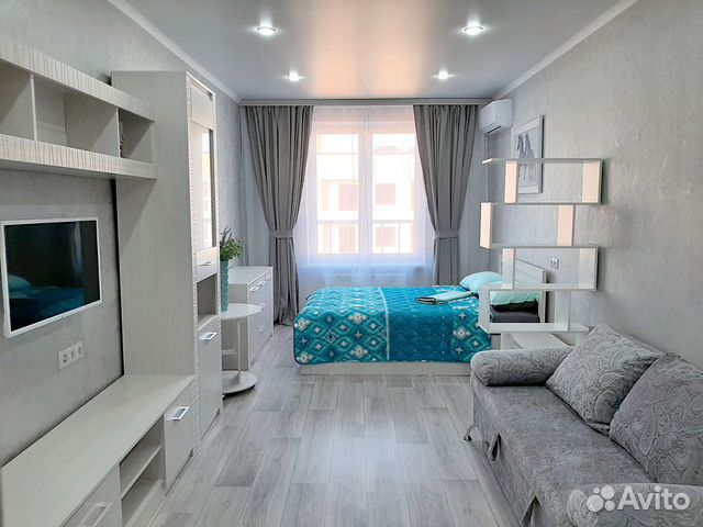 

1-к. квартира, 40 м², 2 кровати
