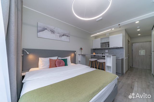 

Квартира-студия, 24 м², 1 кровать