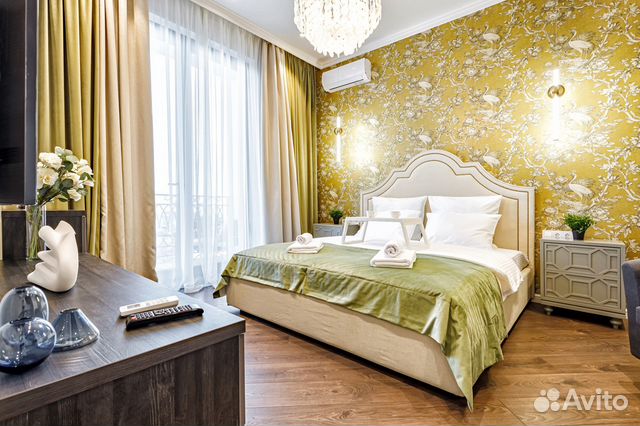 

1-к. квартира, 52 м², 2 кровати