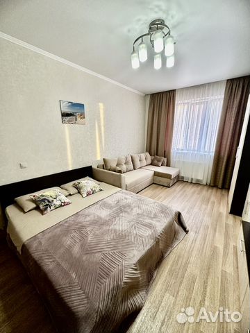 

1-к. квартира, 45 м², 2 кровати