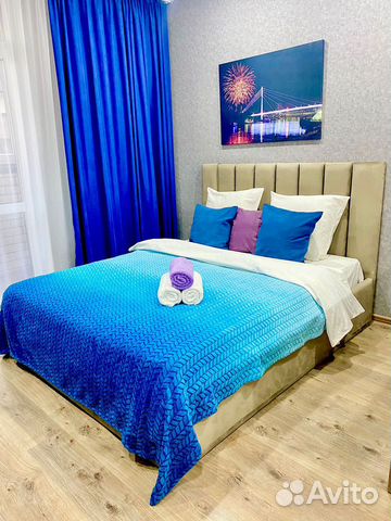 

Квартира-студия, 29 м², 2 кровати