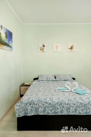 

1-к. квартира, 45 м², 3 кровати