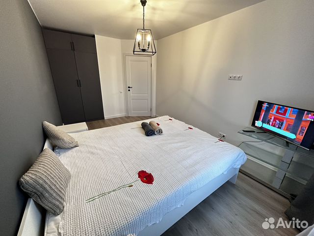 

1-к. квартира, 45 м², 2 кровати