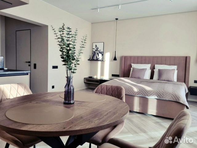 

Квартира-студия, 43,2 м², 1 кровать