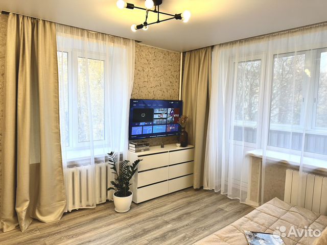 

1-к. квартира, 31 м², 2 кровати