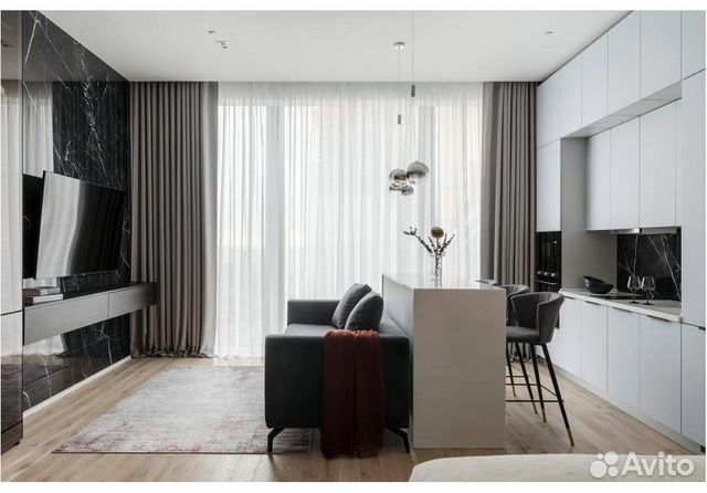 

Квартира-студия, 65 м², 5 кроватей