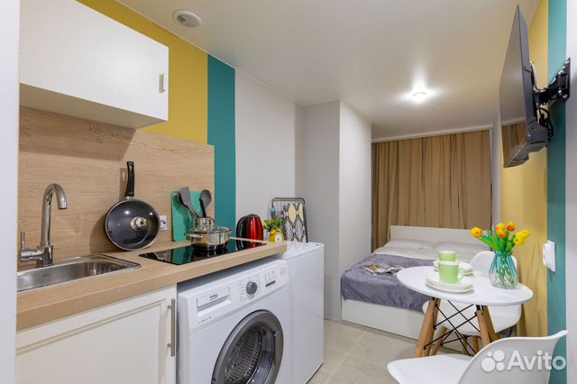 

Квартира-студия, 10,3 м², 1 кровать