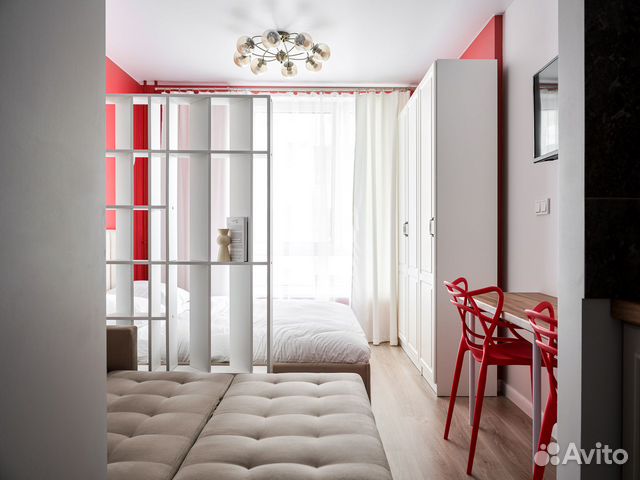 

Квартира-студия, 18 м², 1 кровать