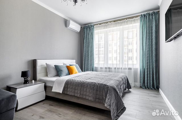 

1-к. квартира, 37,5 м², 2 кровати