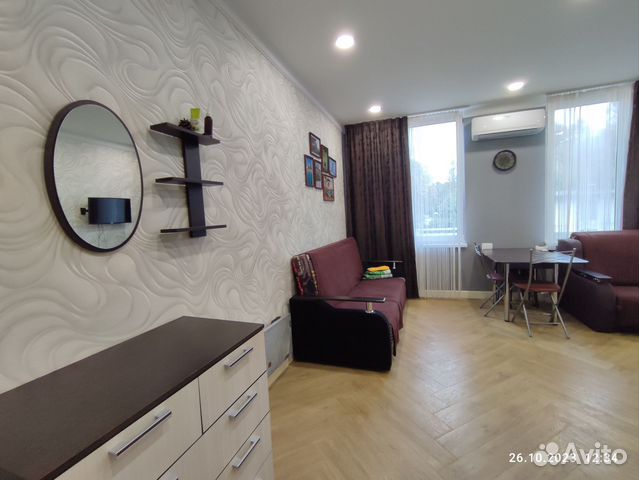 

Квартира-студия, 23 м², 2 кровати