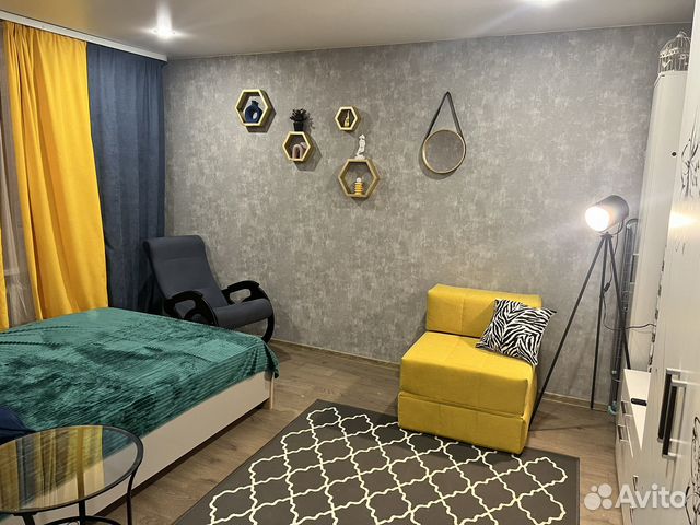 

1-к. квартира, 28 м², 2 кровати