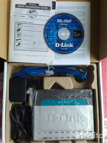 Adsl Router D-Link DSL-504T