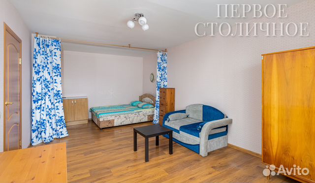 

1-к. квартира, 36 м², 2 кровати