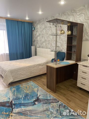 

Квартира-студия, 28 м², 2 кровати