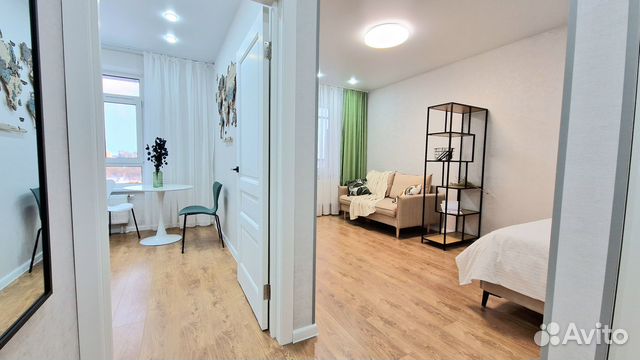 

1-к. квартира, 33 м², 2 кровати