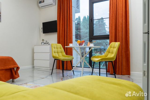 

Квартира-студия, 27 м², 2 кровати