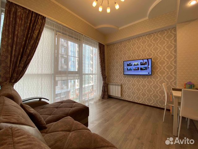 

1-к. квартира, 36 м², 2 кровати