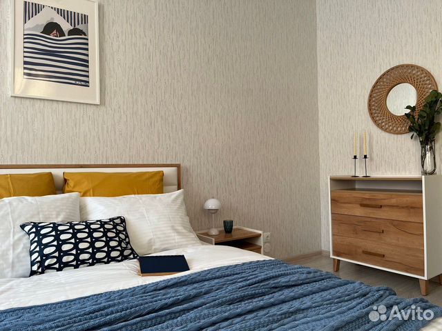 

1-к. квартира, 45 м², 2 кровати